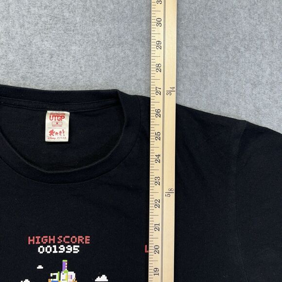 Pixar Toy Story T-Shirt Men’s Medium Black 8-Bit Buzz Woody UTGP Disney - Picture 8 of 9